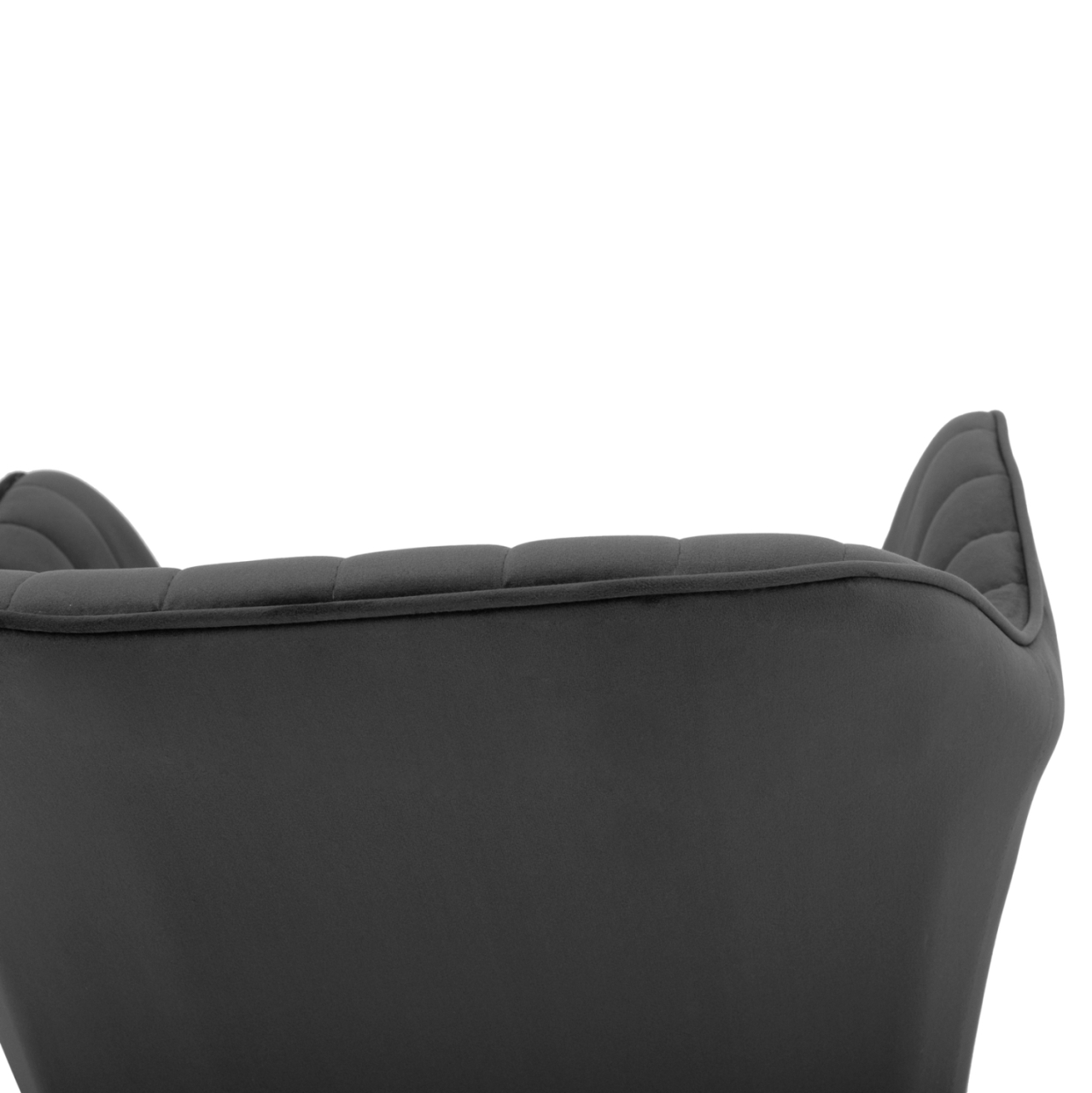 Armchair Sawyer Velvet Grey with black legs HM8523.11 53x60x76cm [8]