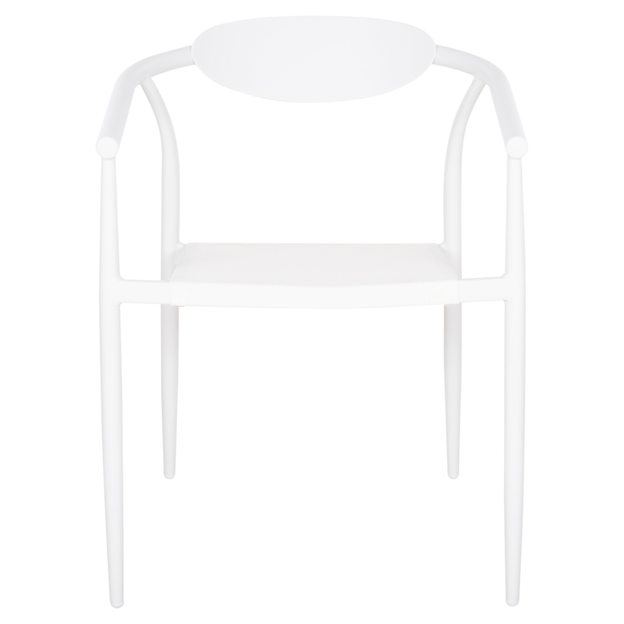ARMCHAIR SERLY HM6052.01 WHITE ALUMINUM-WHITE TEXTILENE 56x61x74,5Hcm. [3]