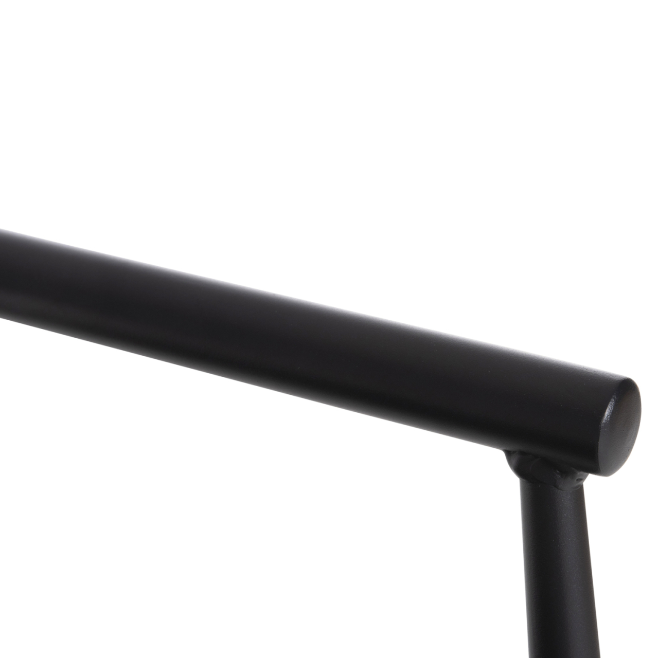 ARMCHAIR SERLY HM6052.02 BLACK ALUMINUM-BLACK TEXTILENE 56x61x74,5Hcm. [10]