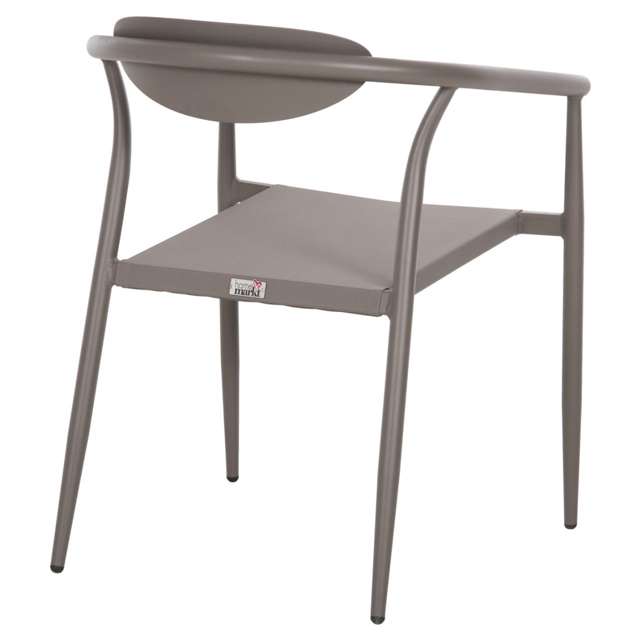 ARMCHAIR SERLY HM6052.04 CHAMPAGNE ALUMINUM-CHAMPAGNE TEXTILENE 56x61x74,5Hcm. [5]