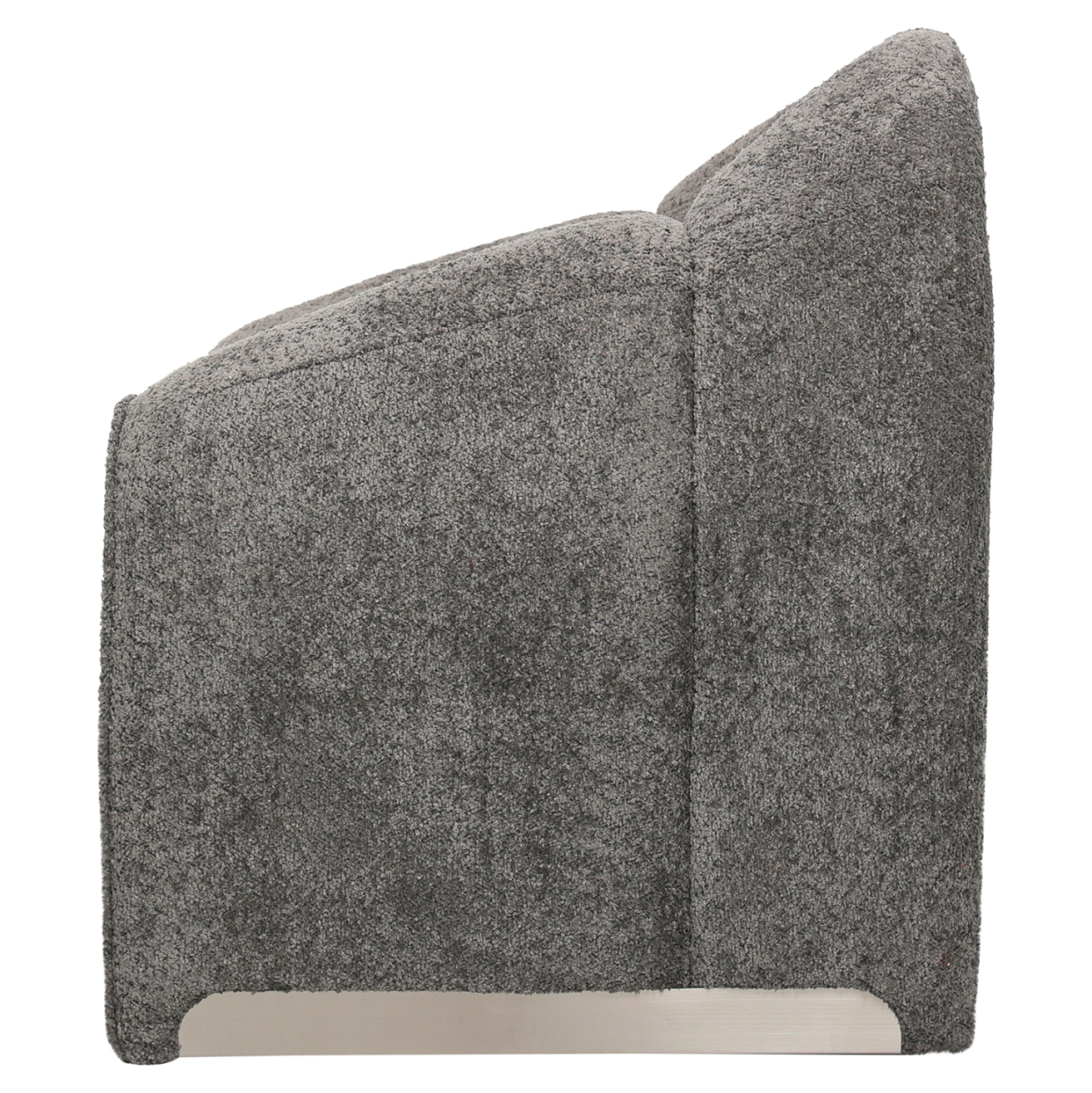 ARMCHAIR SPINER HM9599.01 GREY BOUCLE FABRIC 81x64x74Hcm. [3]