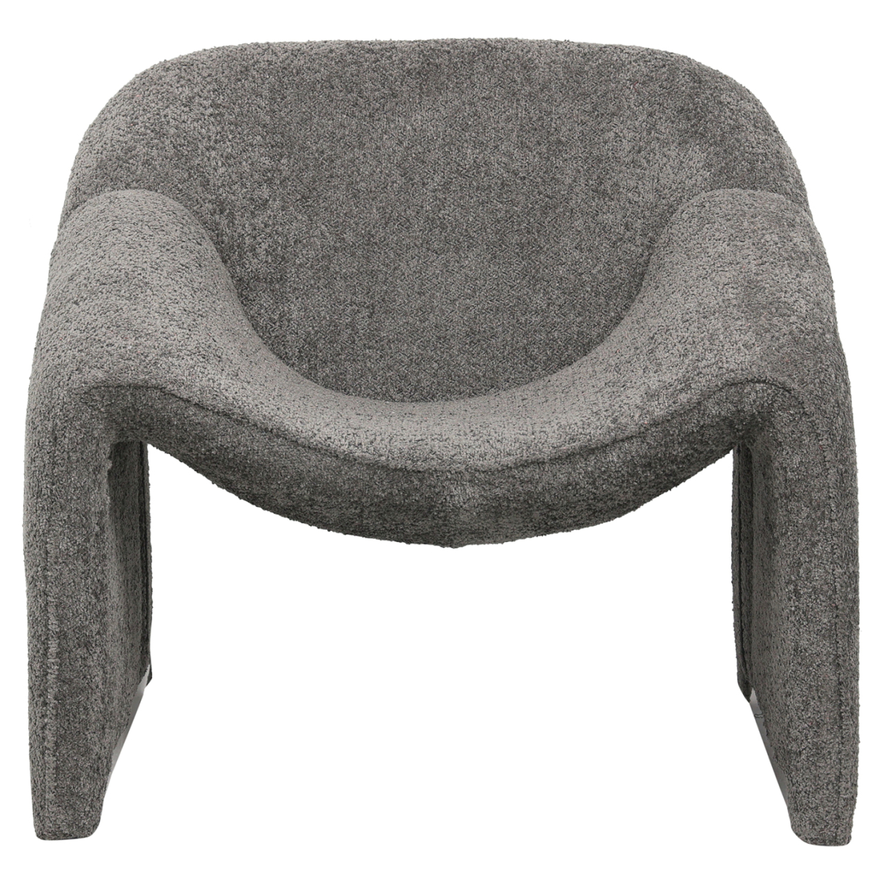 ARMCHAIR SPINER HM9599.01 GREY BOUCLE FABRIC 81x64x74Hcm. [2]
