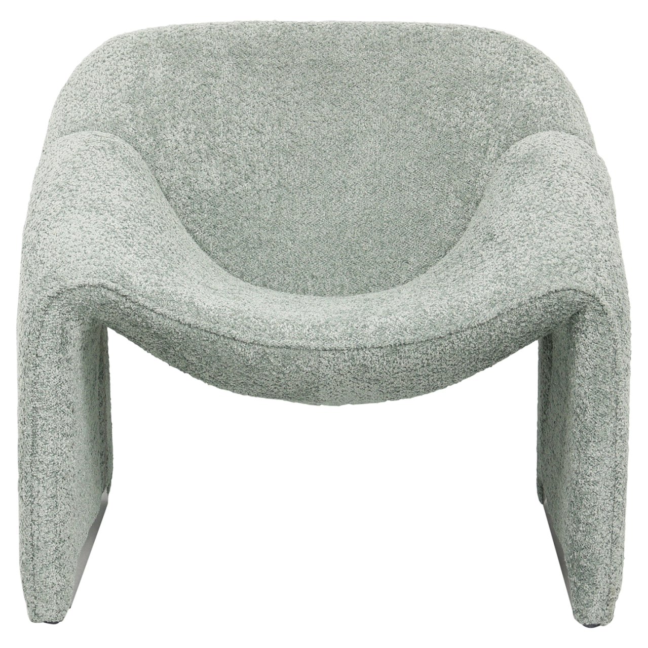 ARMCHAIR SPINER HM9599.05 PISTACHIO GREEN BOUCLE FABRIC 81x64x74Hcm. [2]