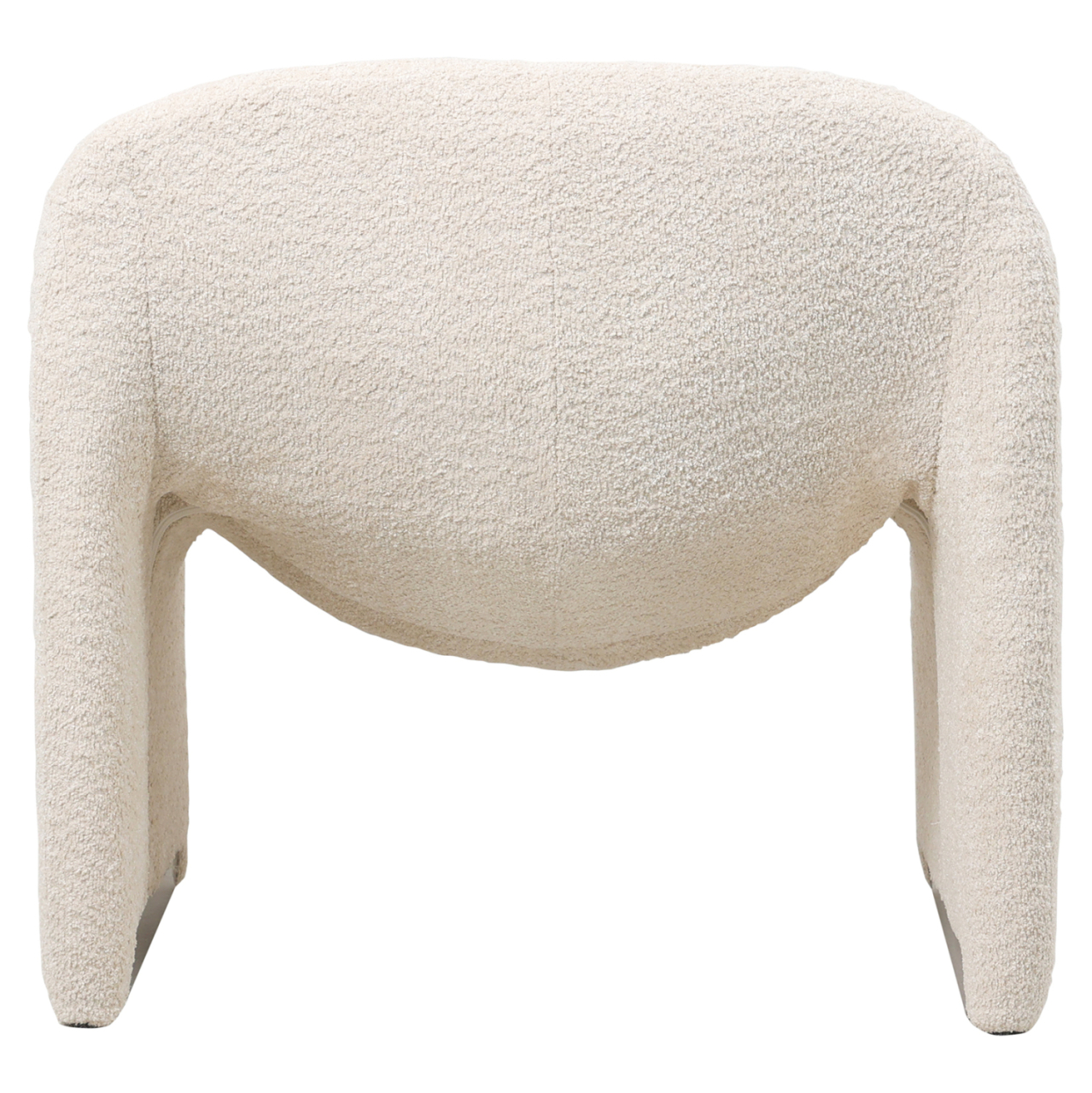 ARMCHAIR SPINER HM9599.06 ECRU BOUCLE FABRIC 81x64x74Hcm. [4]