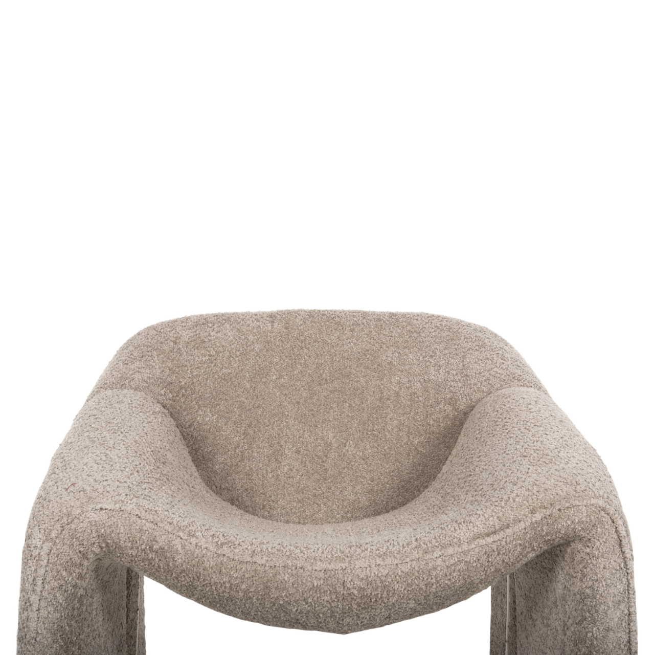ARMCHAIR SPINER HM9599.08 BEIGE BOUCLE FABRIC 81x64x74Hcm. [8]