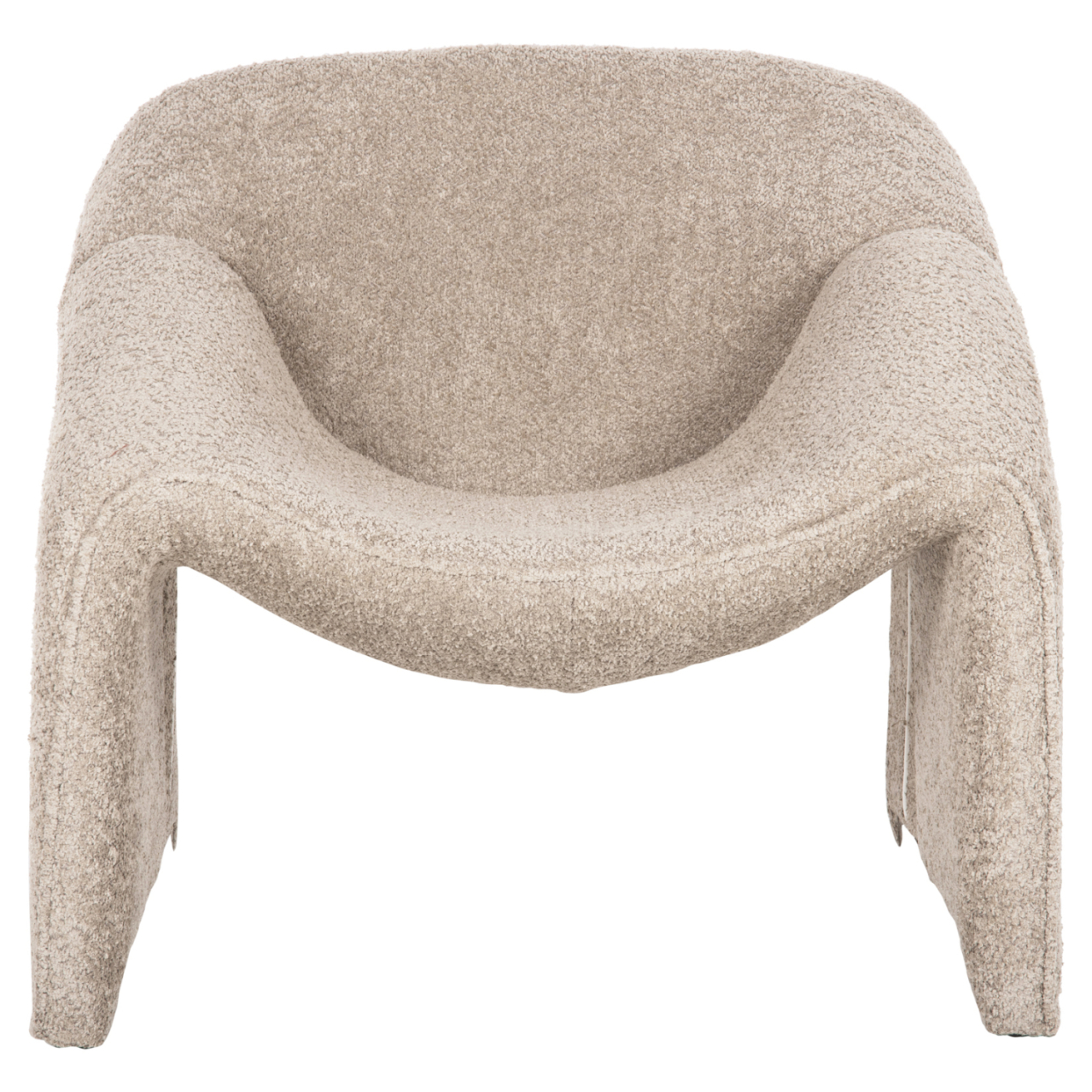 ARMCHAIR SPINER HM9599.08 BEIGE BOUCLE FABRIC 81x64x74Hcm. [3]