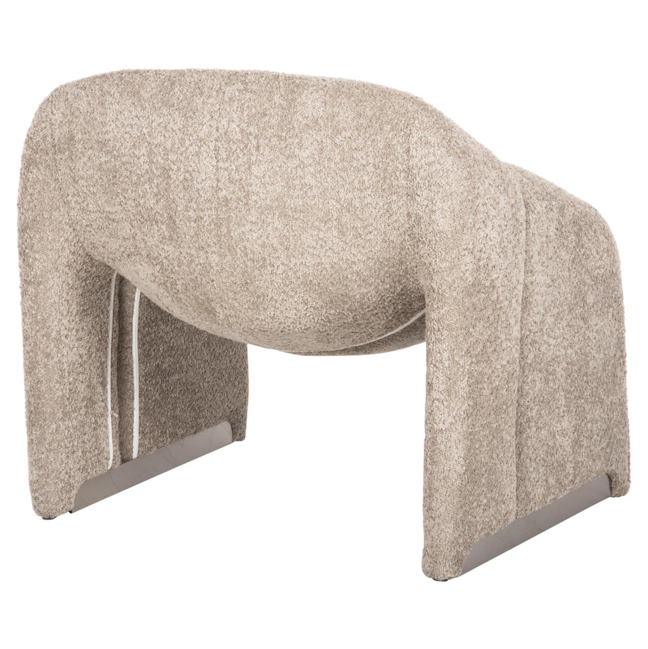 ARMCHAIR SPINER HM9599.08 BEIGE BOUCLE FABRIC 81x64x74Hcm. [5]