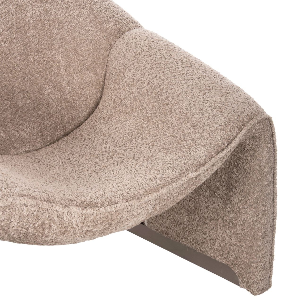 ARMCHAIR SPINER HM9599.08 BEIGE BOUCLE FABRIC 81x64x74Hcm. [7]