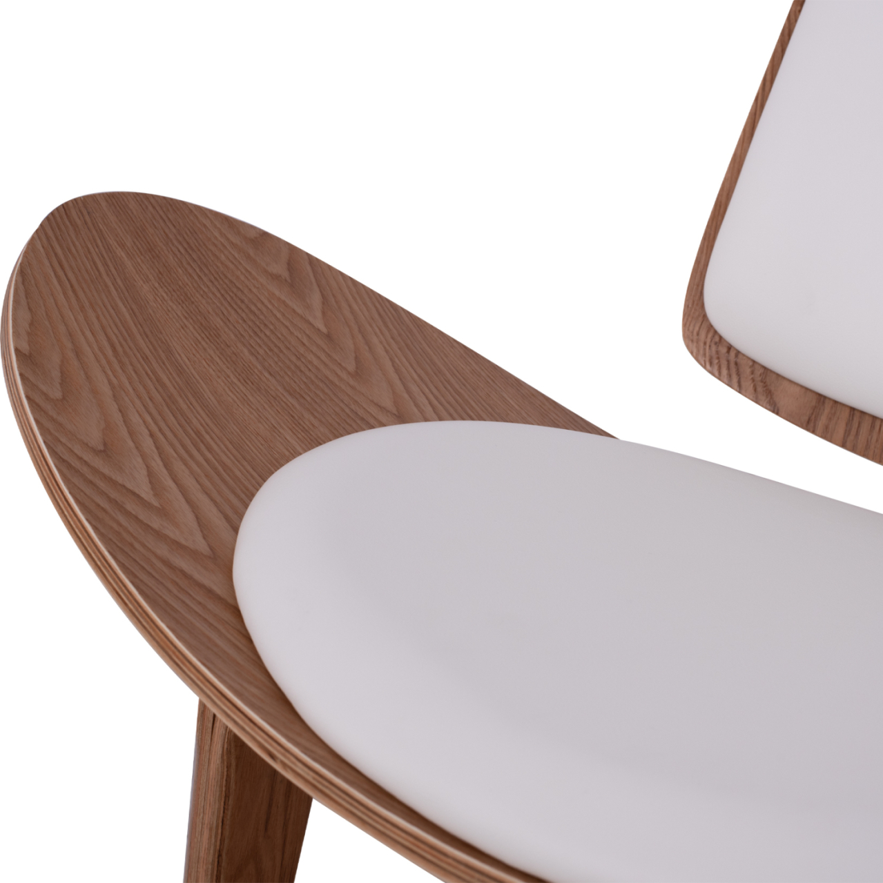 Armchair Superior P., HM1128.03 Natural color,white cushions PU 89x83x76 cm [8]