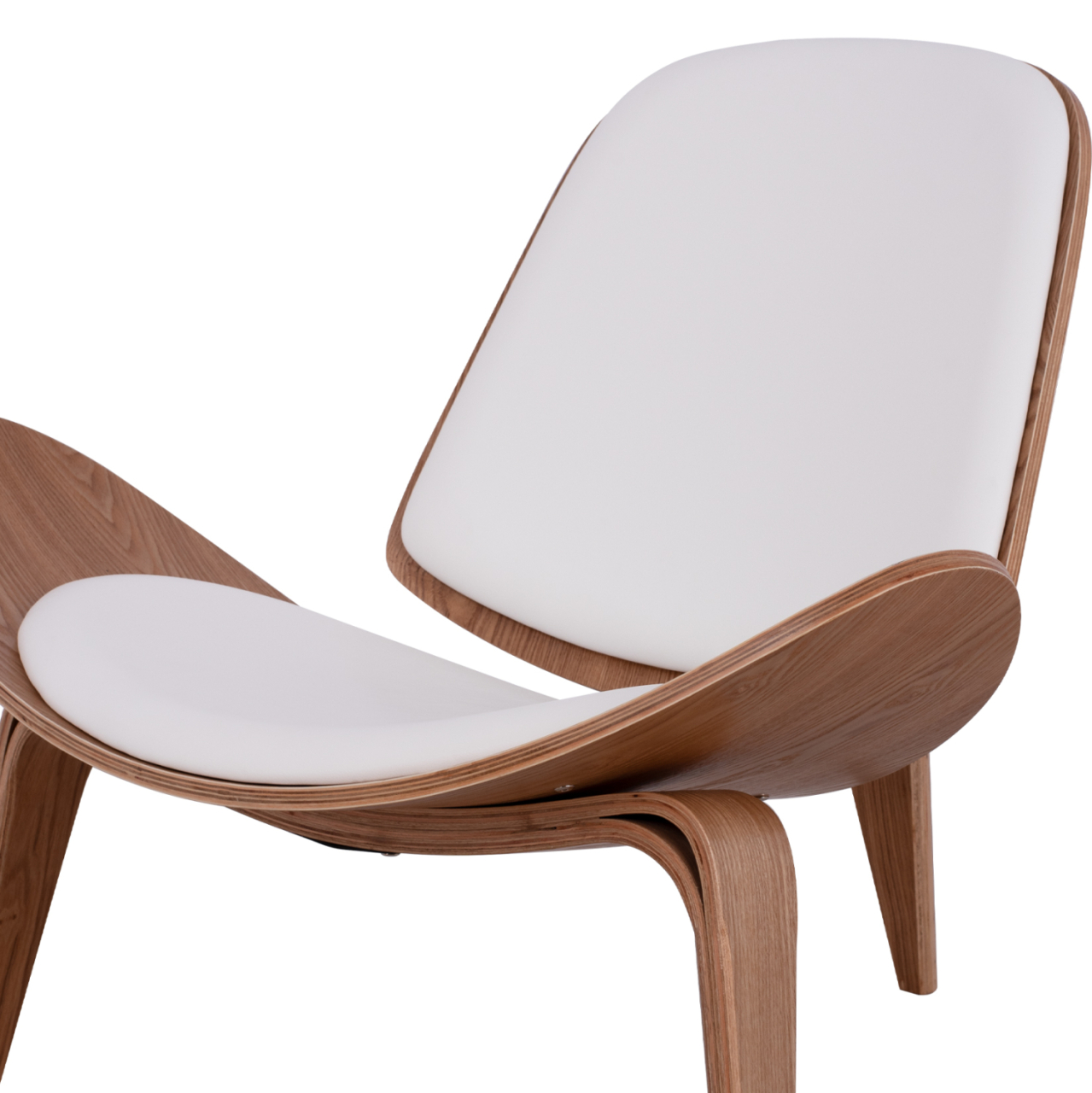 Armchair Superior P., HM1128.03 Natural color,white cushions PU 89x83x76 cm [7]