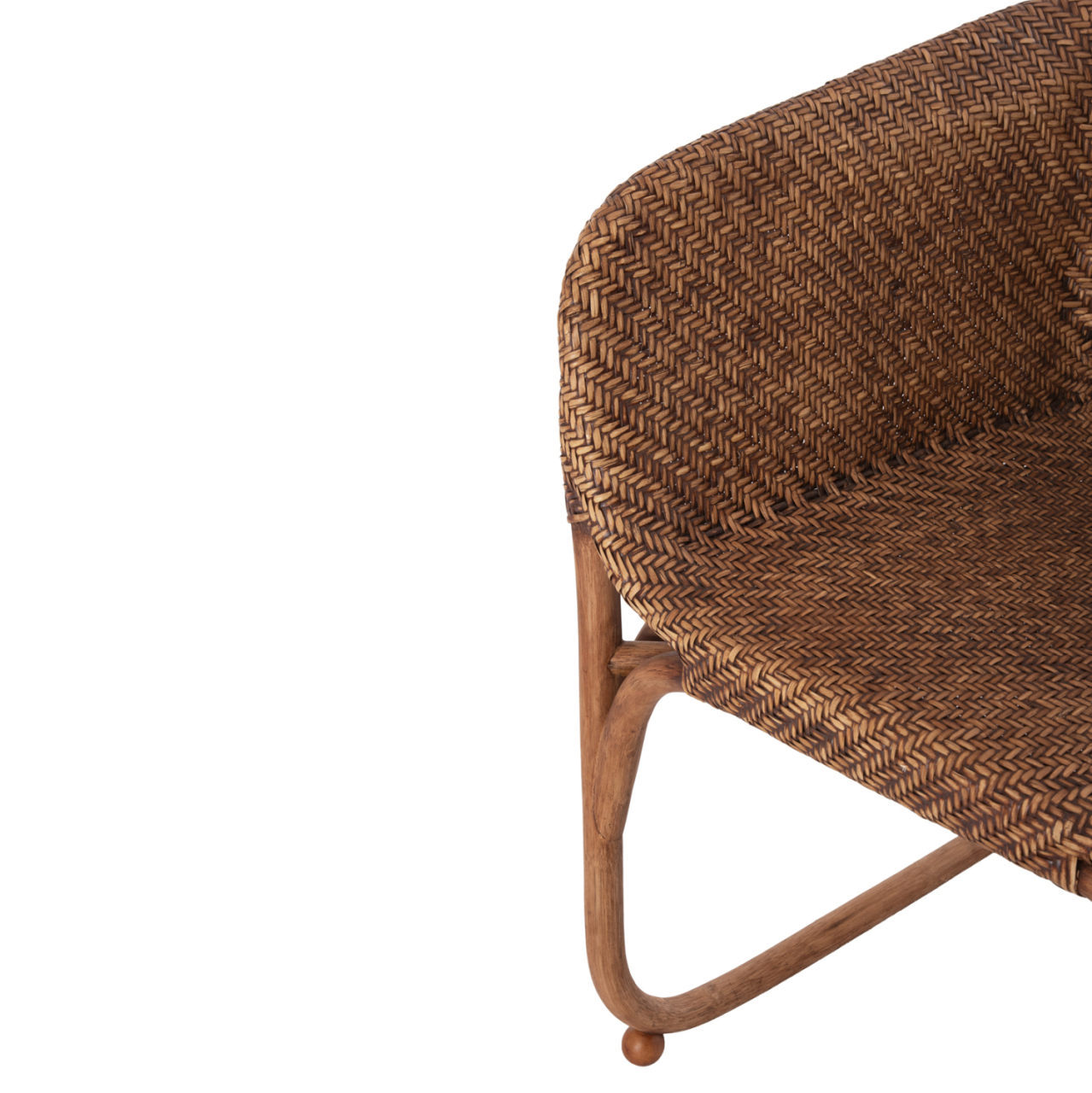 ARMCHAIR TUCKET HM9958.02 NATURAL RATTAN IN WALNUT COLOR 63x60x77Hcm. [9]