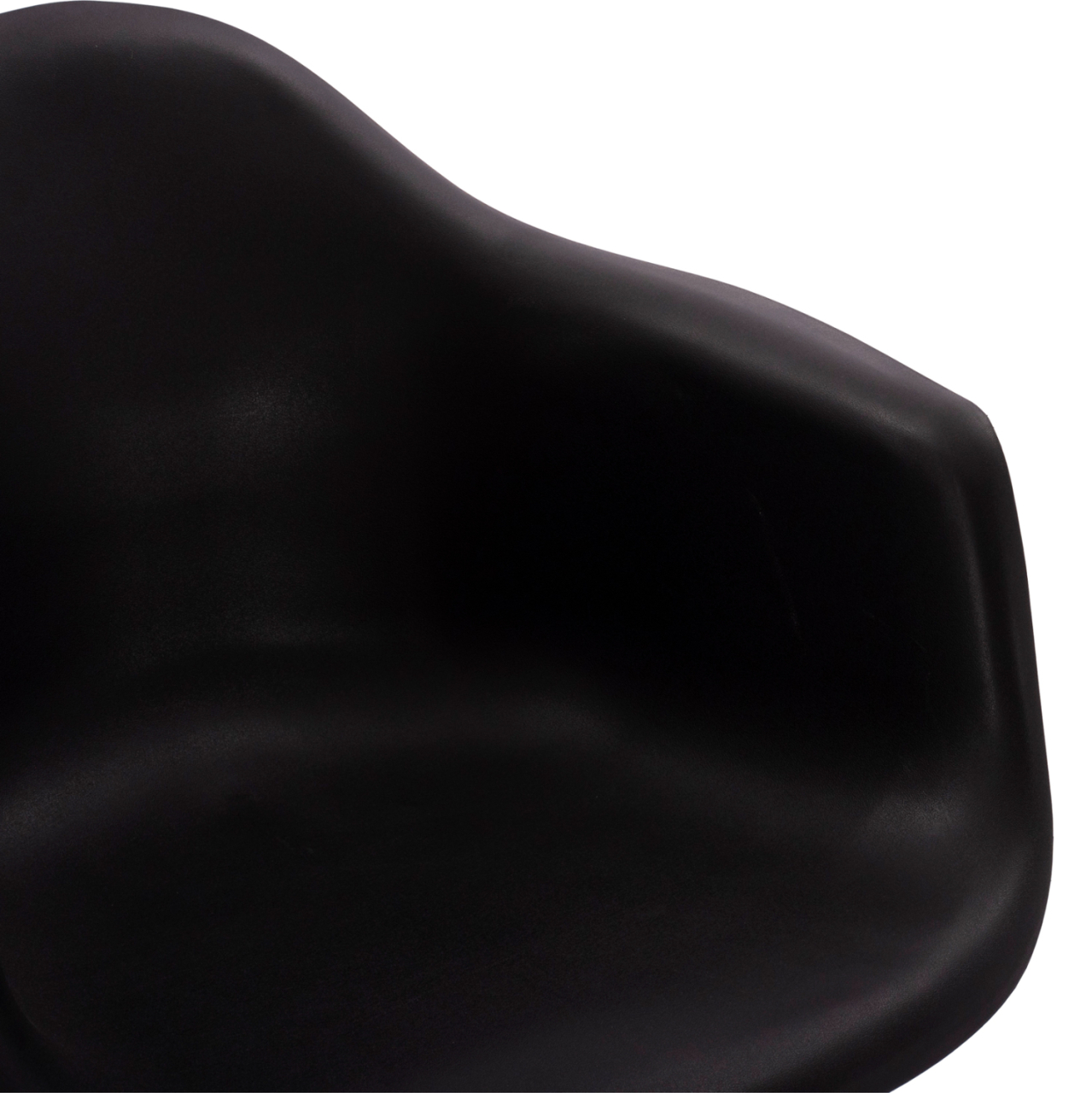 Armchair with wooden legs and black seat Mirto HM005.02 64x60x81 cm [8]