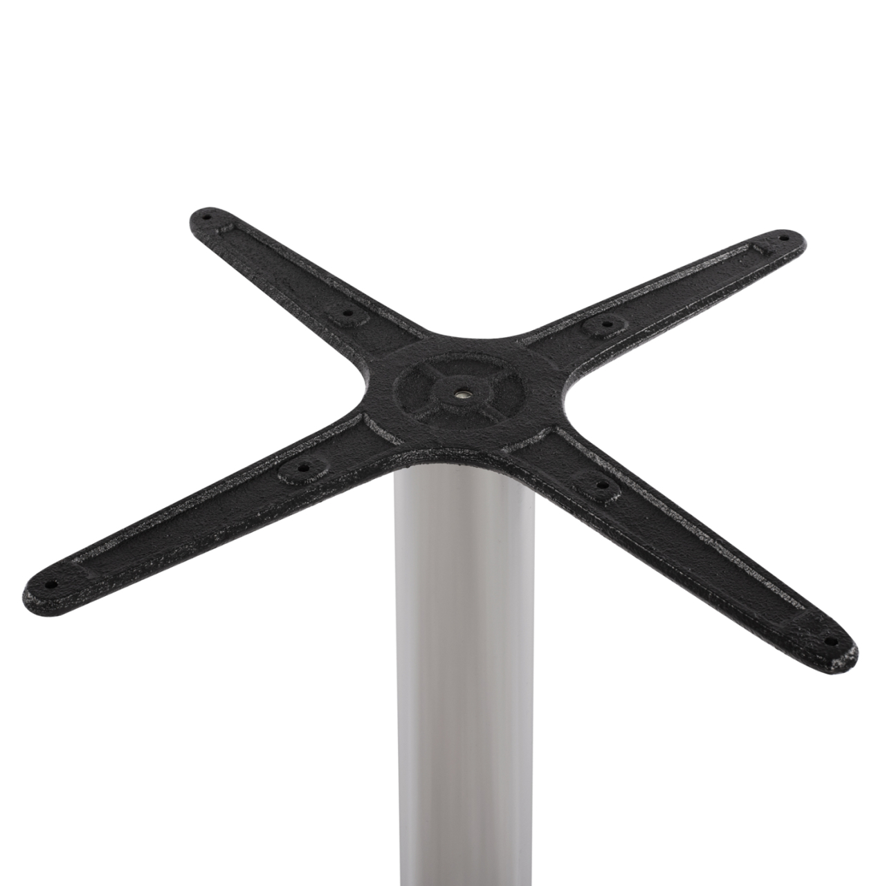 Bar Base Aluminum 66x66x109cm with cross 44x44cm HM450 Chromed [4]