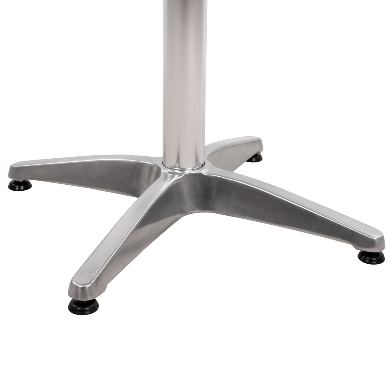 Bar Base Aluminum 66x66x109cm with cross 44x44cm HM450 Chromed [6]