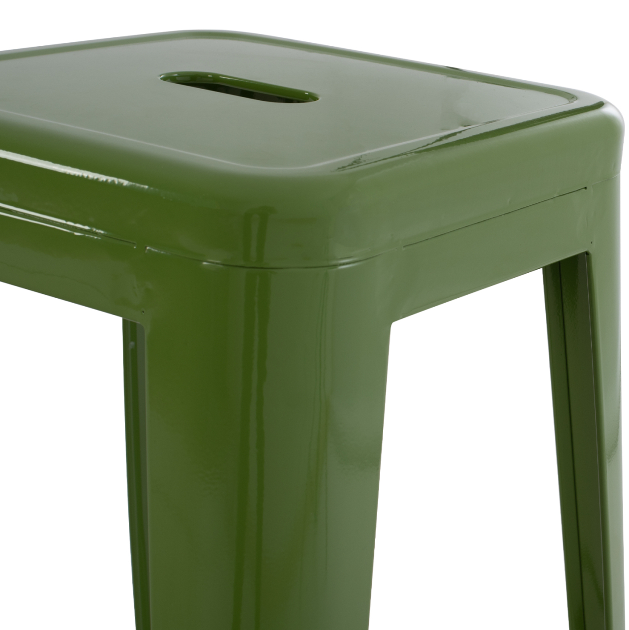 ΣΚΑΜΠΟ BAR ΜΕΤΑΛΛΙΚΟ MELITA ΣΕ LIGHT OLIVE GREEN HM8642.13 43x43x78 εκ. [6]