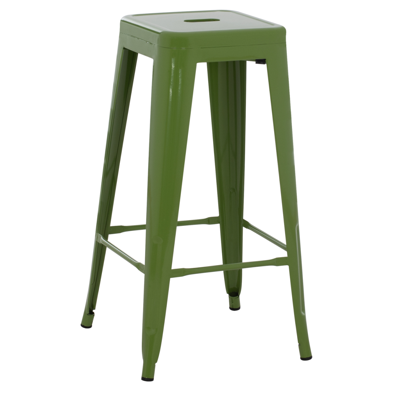 ΣΚΑΜΠΟ BAR ΜΕΤΑΛΛΙΚΟ MELITA ΣΕ LIGHT OLIVE GREEN HM8642.13 43x43x78 εκ. [4]