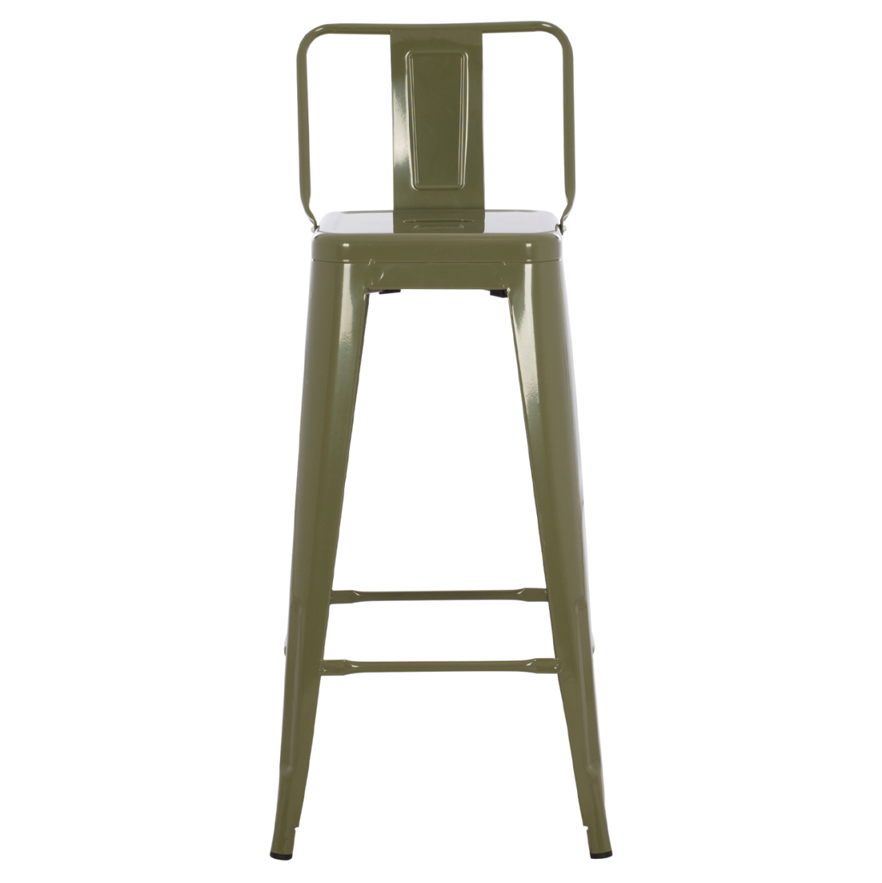 ΣΚΑΜΠΟ BAR ΜΕΤΑΛΛΙΚΟ MELITA ME ΠΛΑΤΗ ΣΕ DARK OLIVE GREEN HM8643.03 43Χ43Χ100εκ. [3]