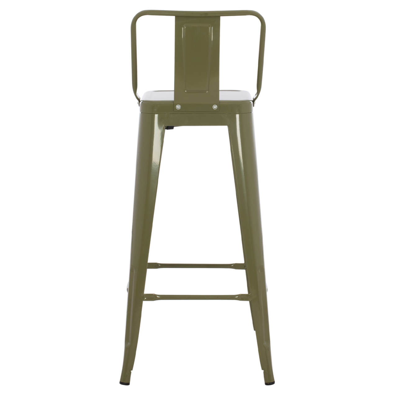 ΣΚΑΜΠΟ BAR ΜΕΤΑΛΛΙΚΟ MELITA ME ΠΛΑΤΗ ΣΕ DARK OLIVE GREEN HM8643.03 43Χ43Χ100εκ. [6]