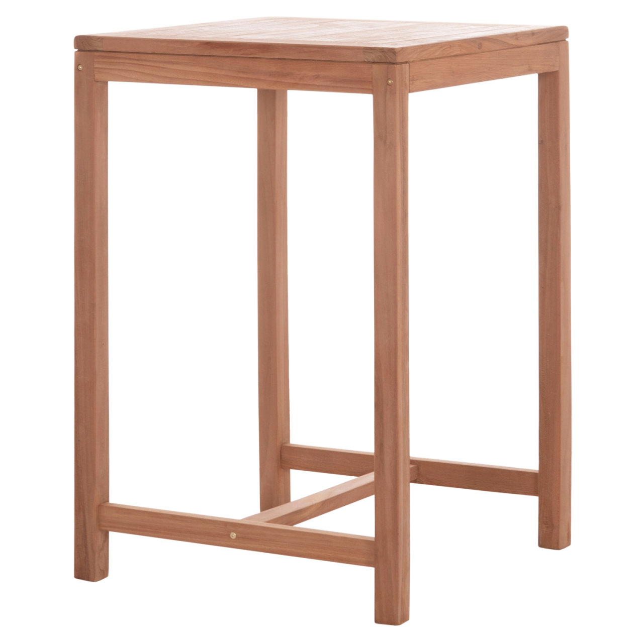 BAR SQUARE TABLE PRESSCOT HM18113 TEAK WOOD IN NATURAL COLOR 70x70x105Hcm. [5]