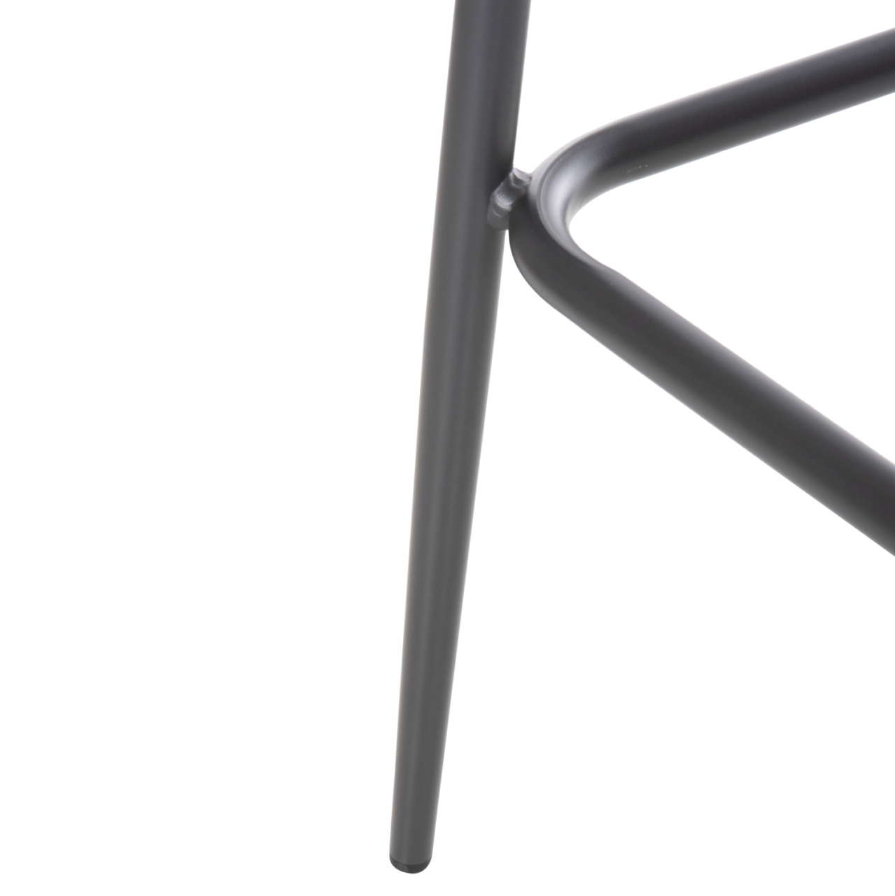 BAR STOOL ALUMINUM FRAME DARK GREY-ROPE BROWN 50x50x103Hcm.HM5862.01 [10]