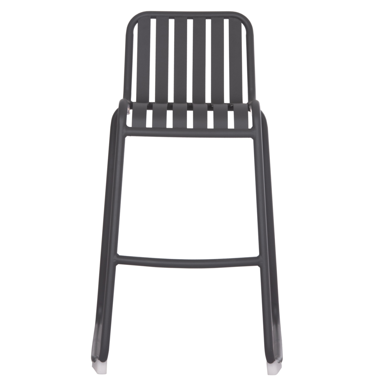 BAR STOOL ALUMINUM RACHEL HM6341.01 GREY COLOR 47x56.5x98.5Hcm. [3]