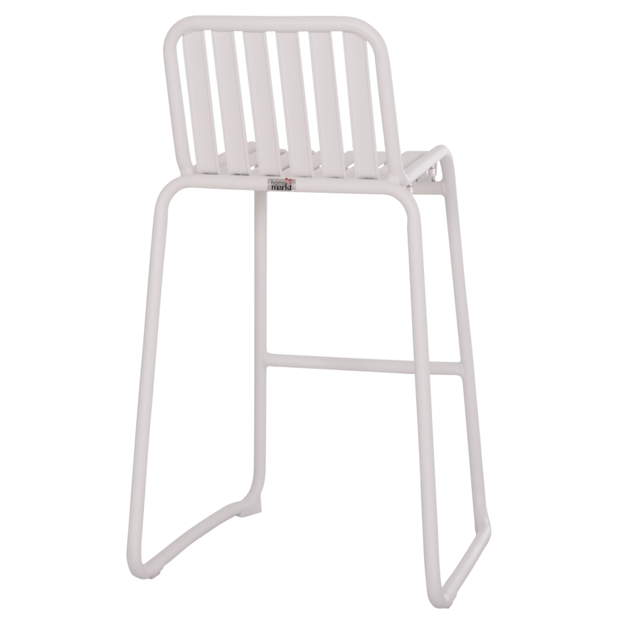 BAR STOOL ALUMINUM RACHEL HM6341.02 WHITE COLOR 47x56.5x98.5Hcm. [5]