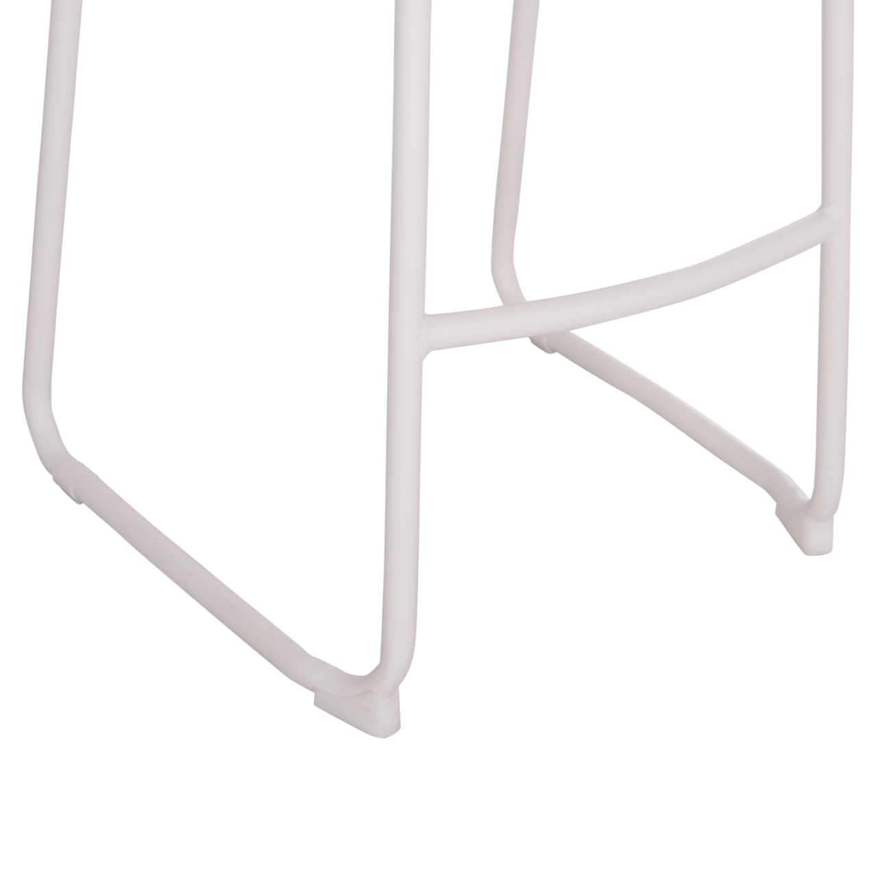 BAR STOOL ALUMINUM RACHEL HM6341.02 WHITE COLOR 47x56.5x98.5Hcm. [10]