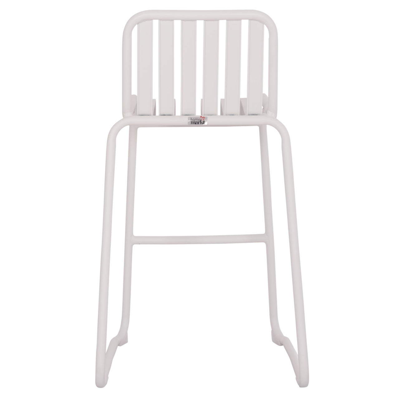 BAR STOOL ALUMINUM RACHEL HM6341.02 WHITE COLOR 47x56.5x98.5Hcm. [6]