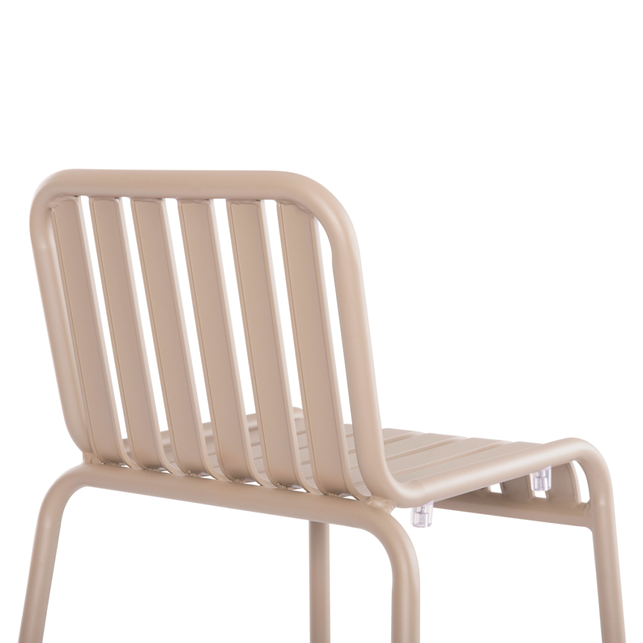 BAR STOOL ALUMINUM RACHEL HM6341.04 CHAMPAGNE COLOR 59.5x55x101Hcm. [9]