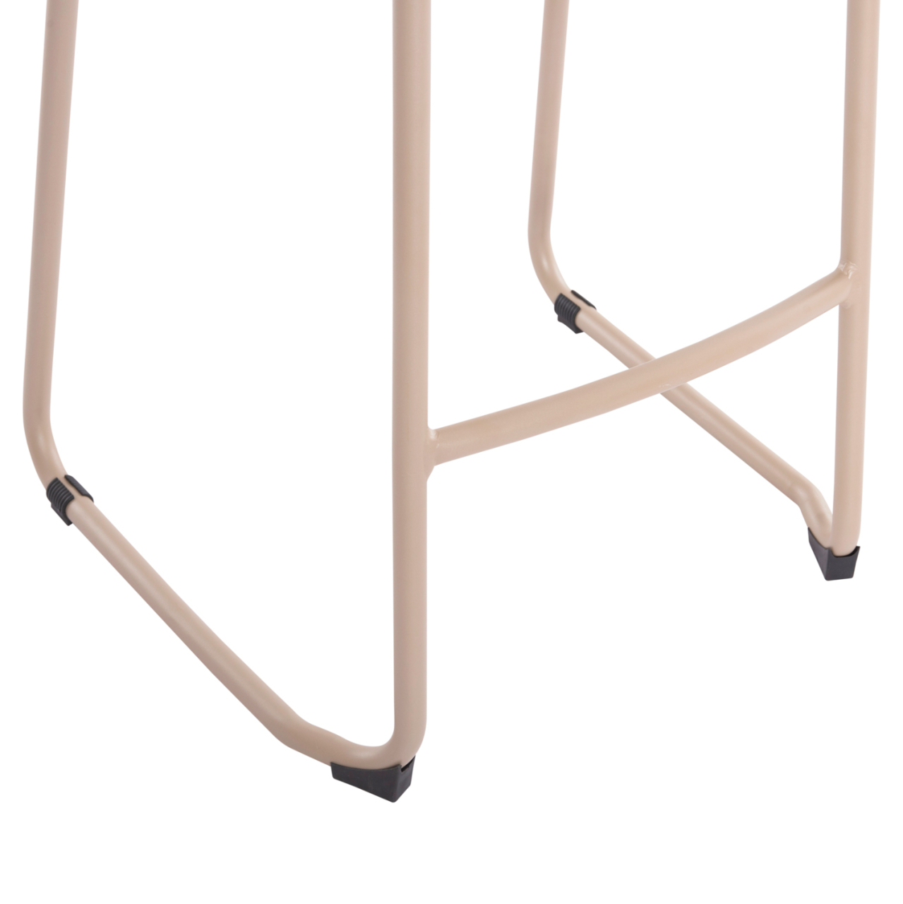 BAR STOOL ALUMINUM RACHEL HM6341.04 CHAMPAGNE COLOR 59.5x55x101Hcm. [10]