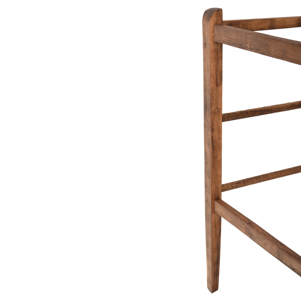 BAR STOOL GADIEL HM5587.01 BEECH WOOD IMPREGNATED IN WALNUT COLOR 40,5x39x104.5Hcm.FRAME ONLY [9]