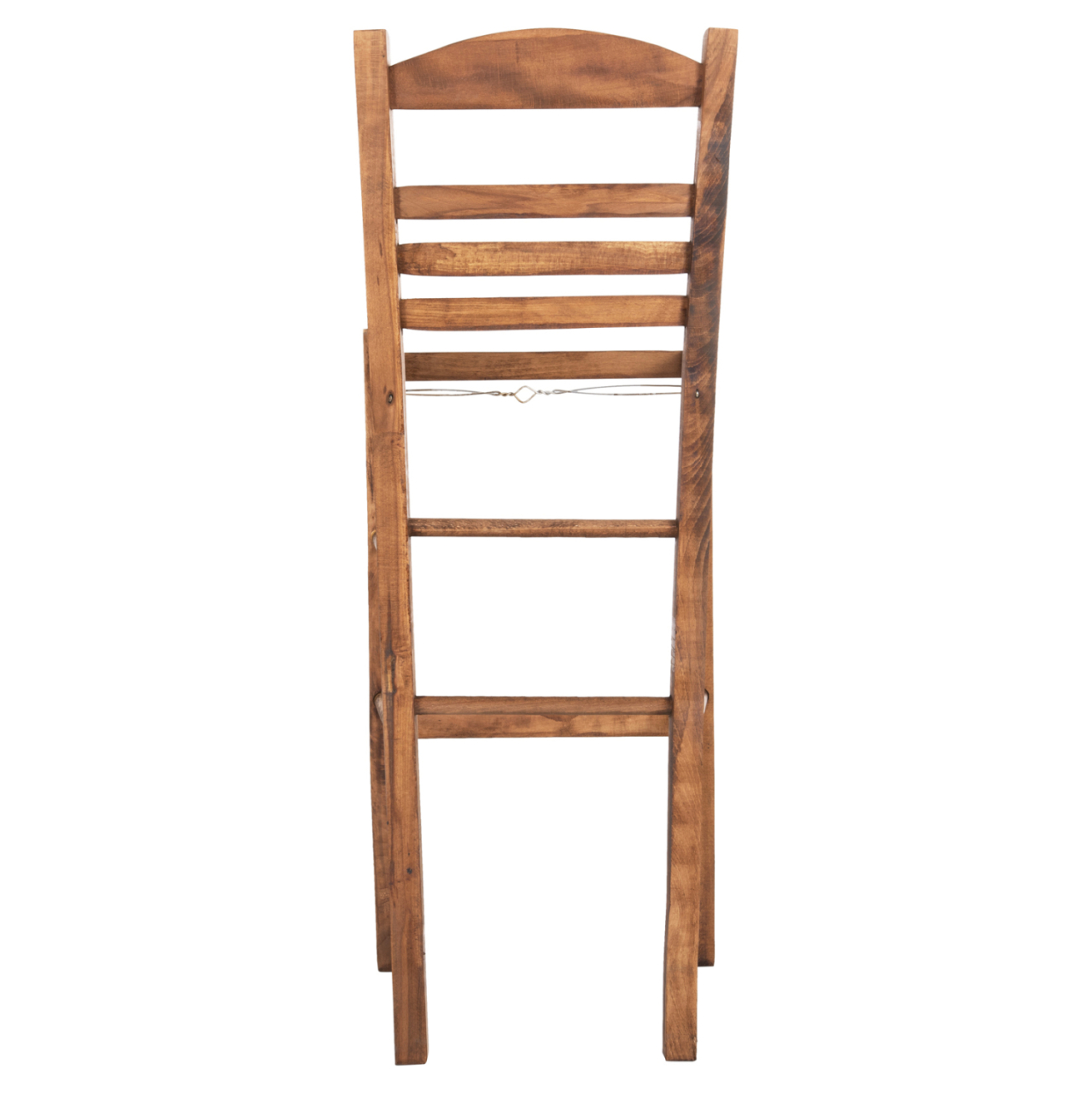 BAR STOOL GADIEL HM5587.01 BEECH WOOD IMPREGNATED IN WALNUT COLOR 40,5x39x104.5Hcm.FRAME ONLY [6]