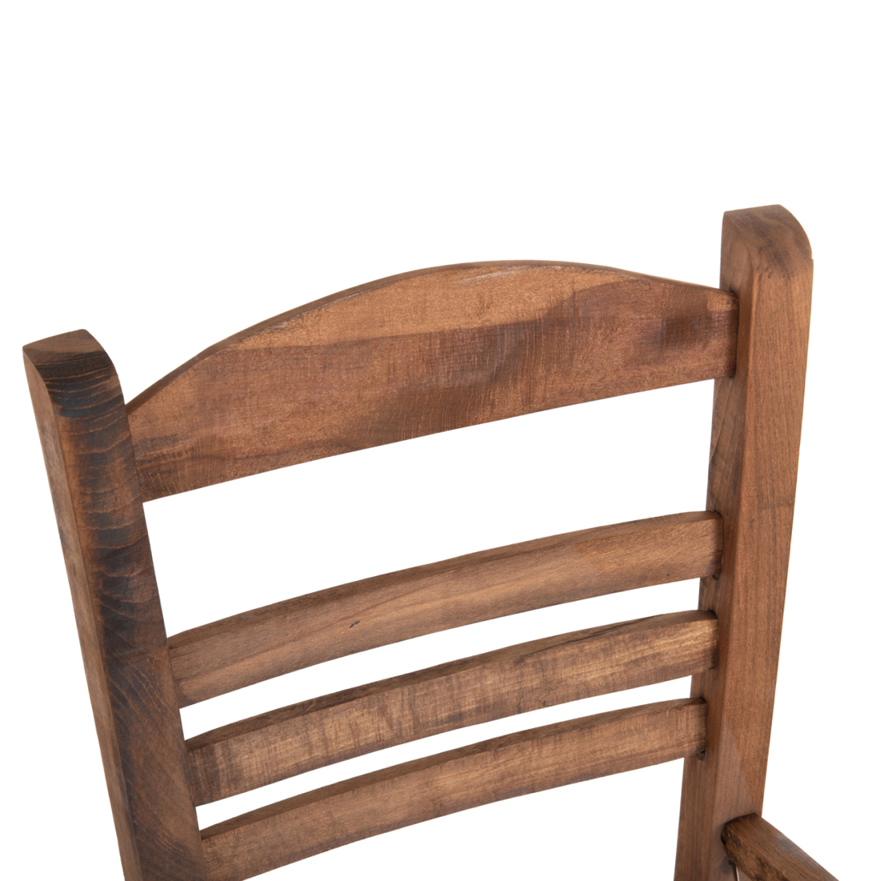 BAR STOOL GADIEL HM5587.01 BEECH WOOD IMPREGNATED IN WALNUT COLOR 40,5x39x104.5Hcm.FRAME ONLY [7]