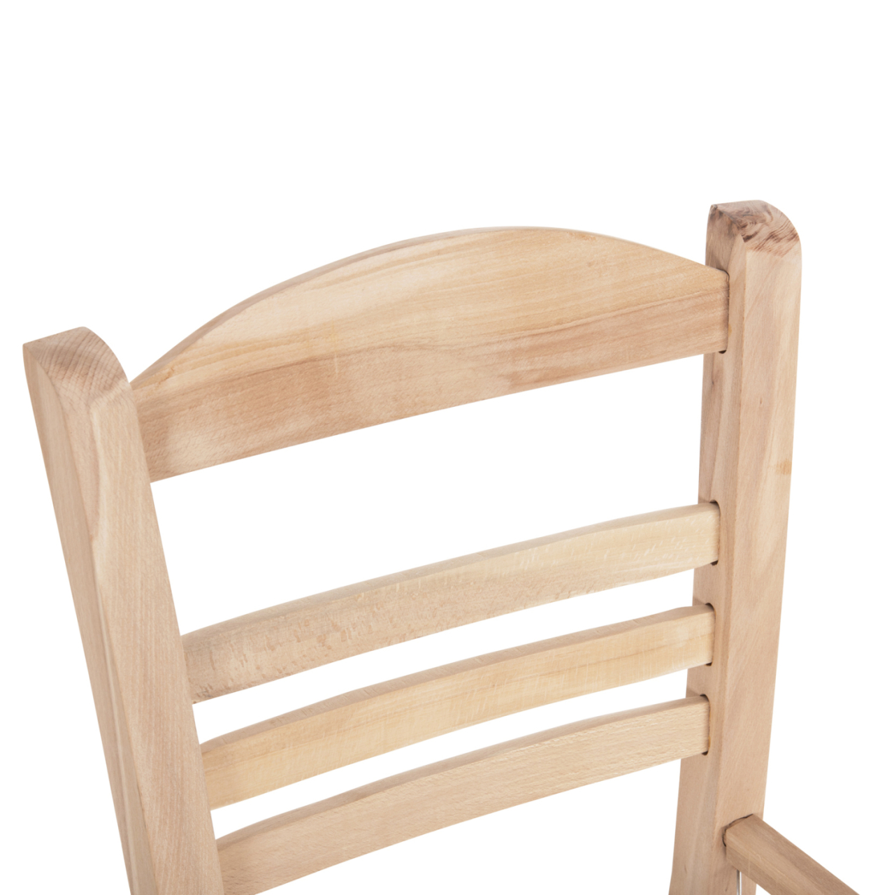 BAR STOOL GADIEL HM5587.02 BEECH WOOD IMPREGNATED-UNPAINTED 40,5x39x104.5Hcm.FRAME ONLY [7]