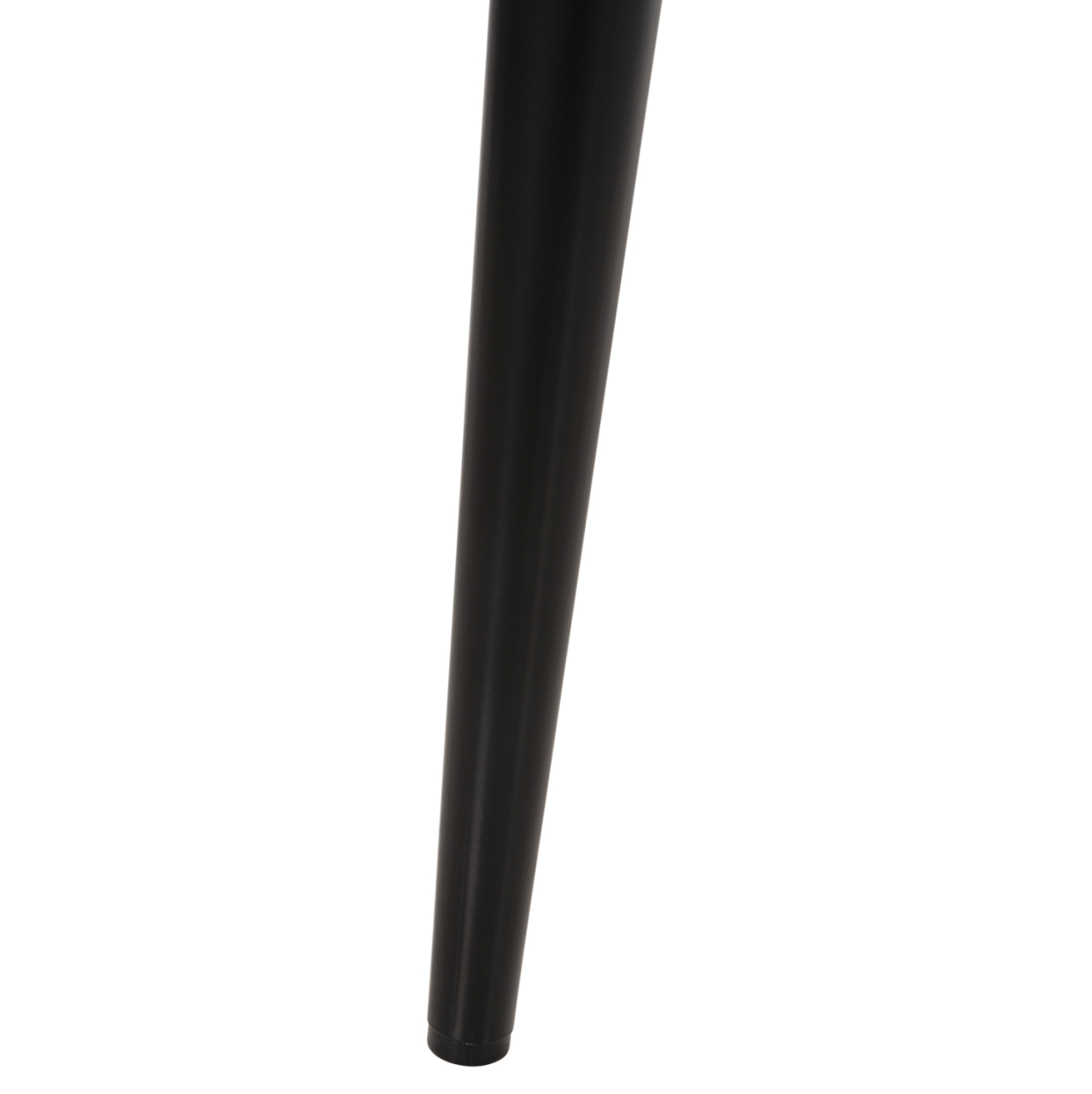 BAR STOOL HIGH SEAT VANESSA HM8459.12 BLACK PP and BLACK METAL LEGS 47x48,5x107Hcm. [10]