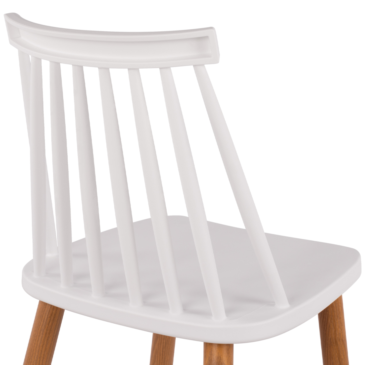 Bar Stool HM8459.01 Vanessa in white color 43x49x107 εκ. [10]