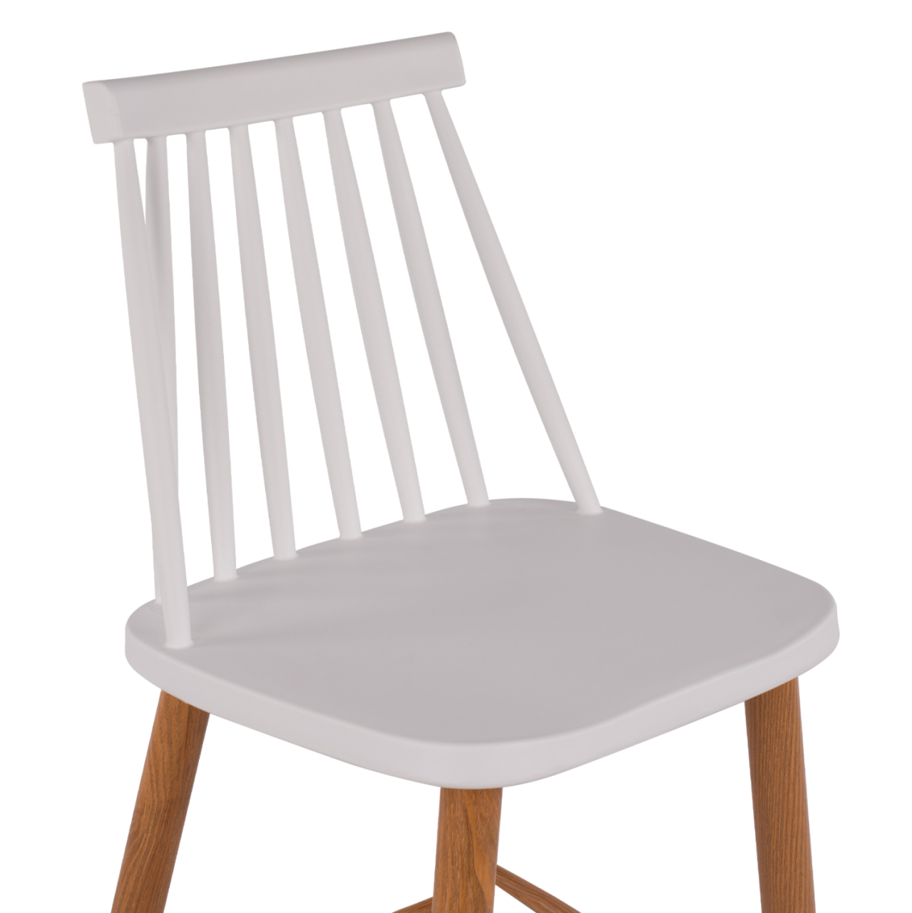 Bar Stool HM8459.01 Vanessa in white color 43x49x107 εκ. [7]