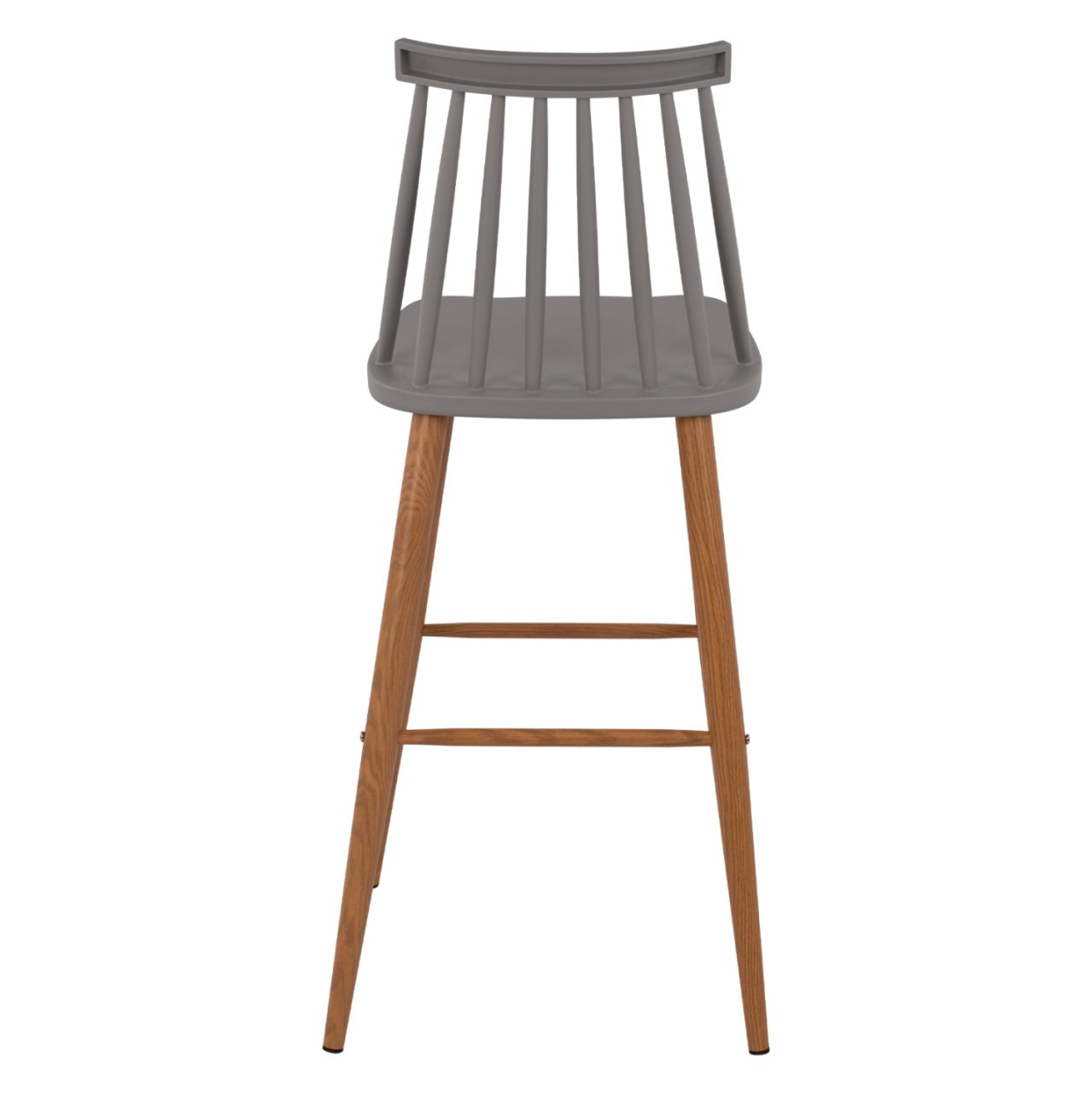 Bar Stool HM8459.10 Vanessa in grey color 43x49x107 cm [6]