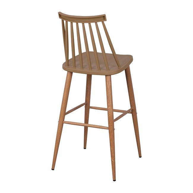 Bar Stool HM8459.25 Vanessa in Cappuccino color 43x49x107cm [5]