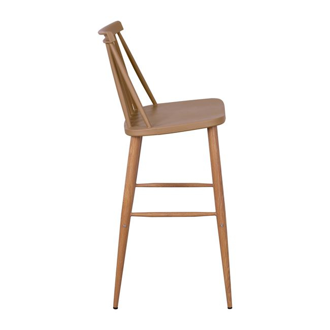 Bar Stool HM8459.25 Vanessa in Cappuccino color 43x49x107cm [4]