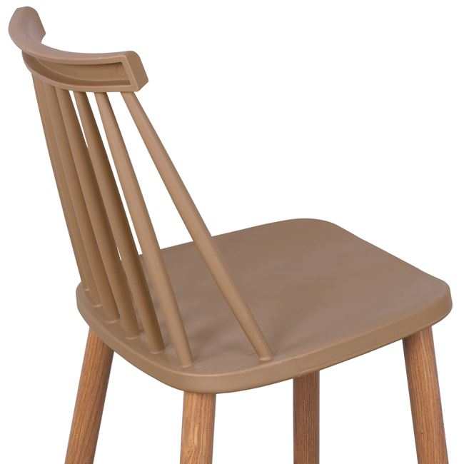 Bar Stool HM8459.25 Vanessa in Cappuccino color 43x49x107cm [7]
