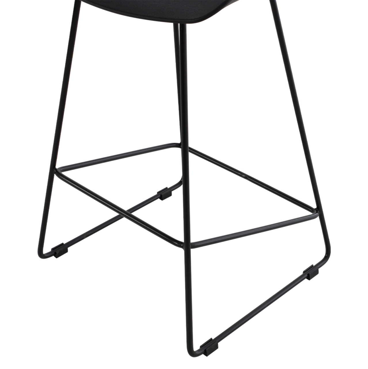 BAR STOOL HM9299.02, BLACK, MEDIUM HEIGHT, 44x44x74 [9]
