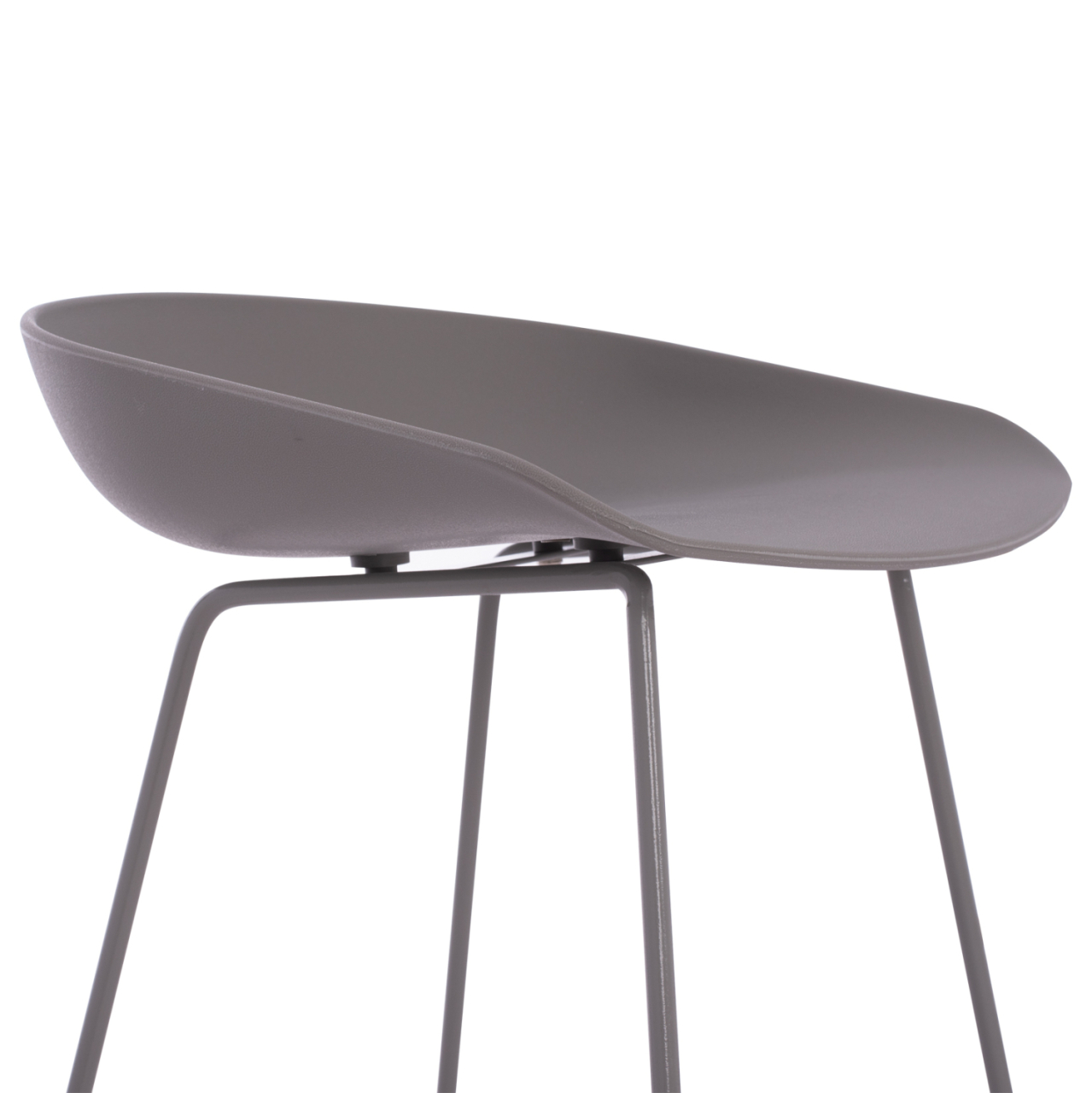 BAR STOOL HM9299.10, GREY, MEDIUM HEIGHT, 44x44x74 [9]