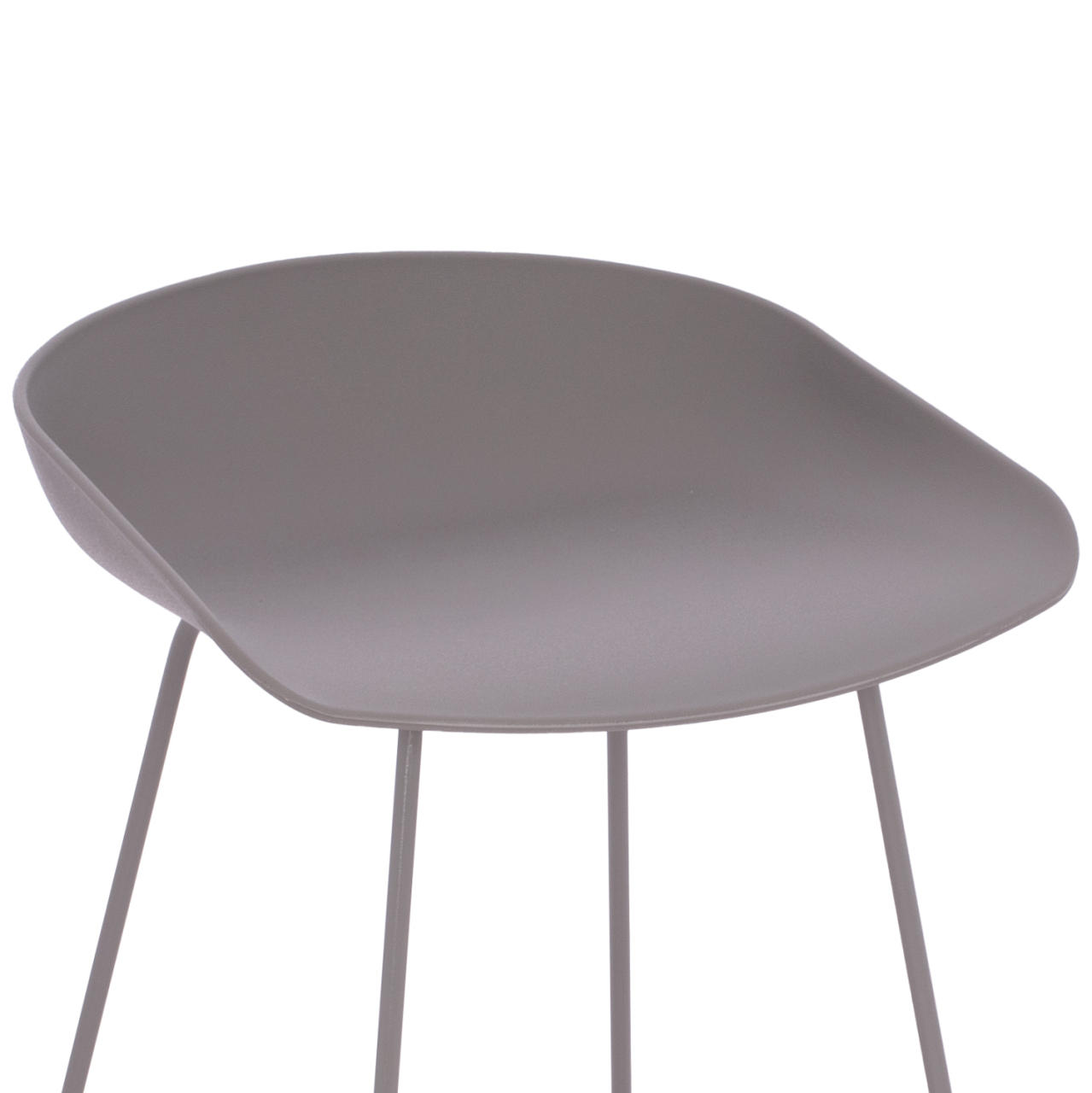 BAR STOOL HM9299.10, GREY, MEDIUM HEIGHT, 44x44x74 [8]