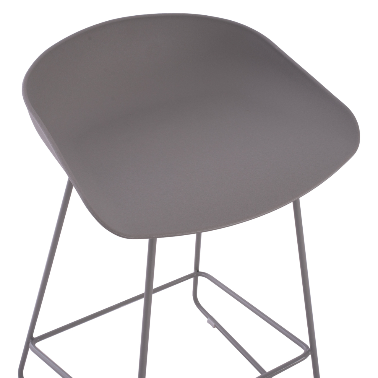 BAR STOOL HM9299.10, GREY, MEDIUM HEIGHT, 44x44x74 [7]