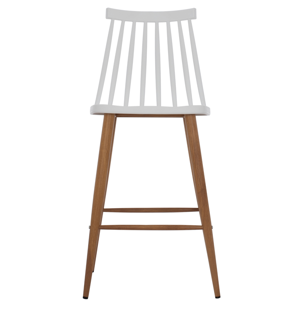BAR STOOL HM9300.01 WHITE MEDIUM HEIGHT 43x45x97Η [3]