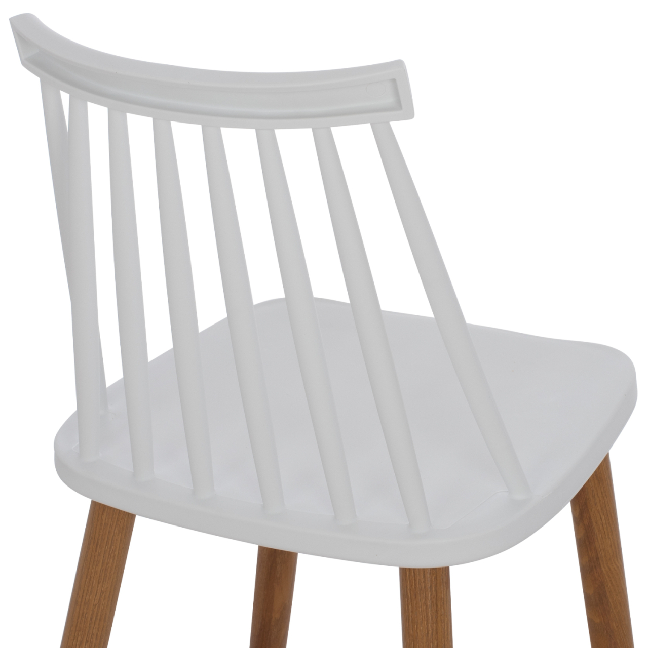 BAR STOOL HM9300.01 WHITE MEDIUM HEIGHT 43x45x97Η [10]