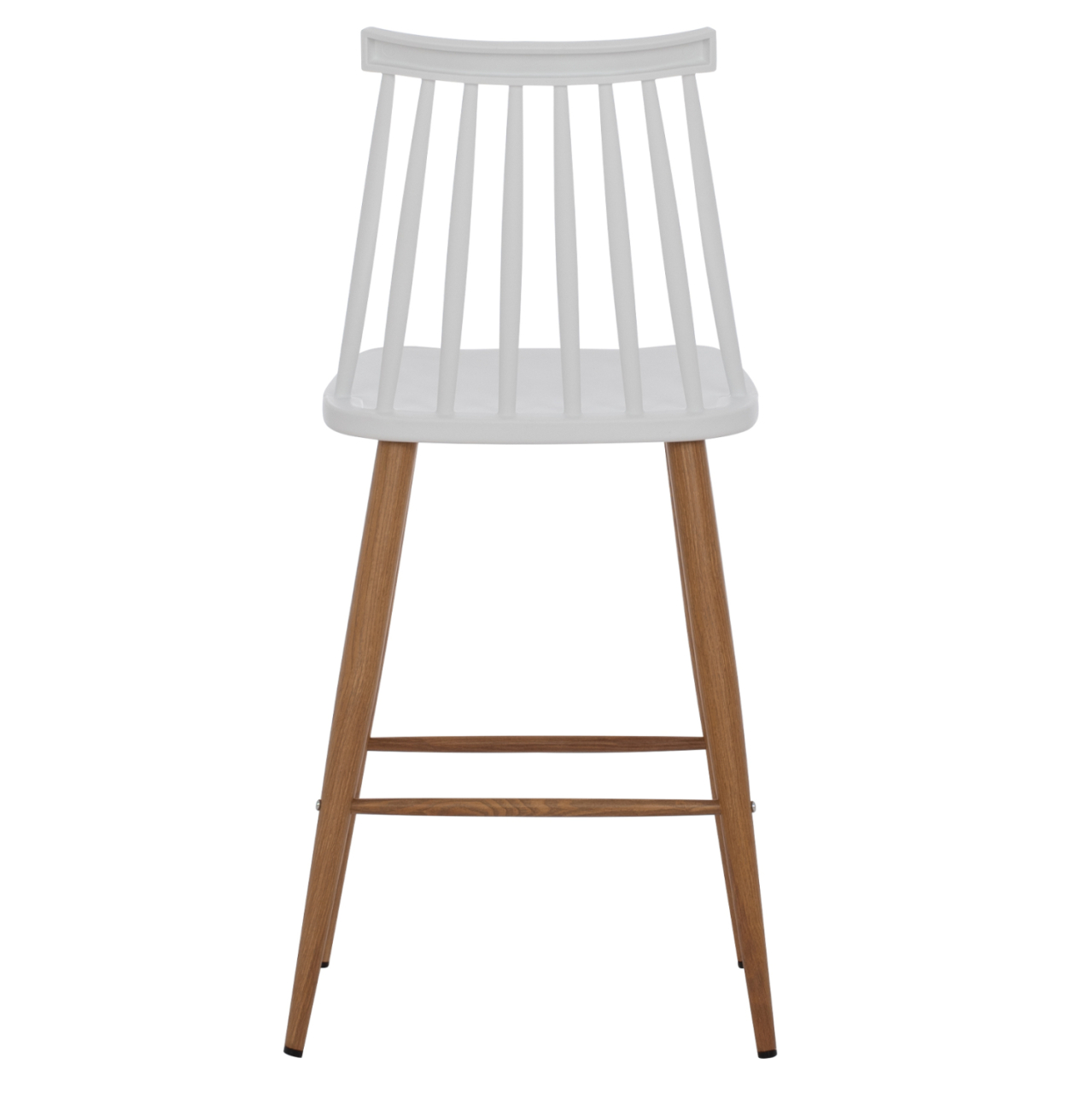 BAR STOOL HM9300.01 WHITE MEDIUM HEIGHT 43x45x97Η [6]