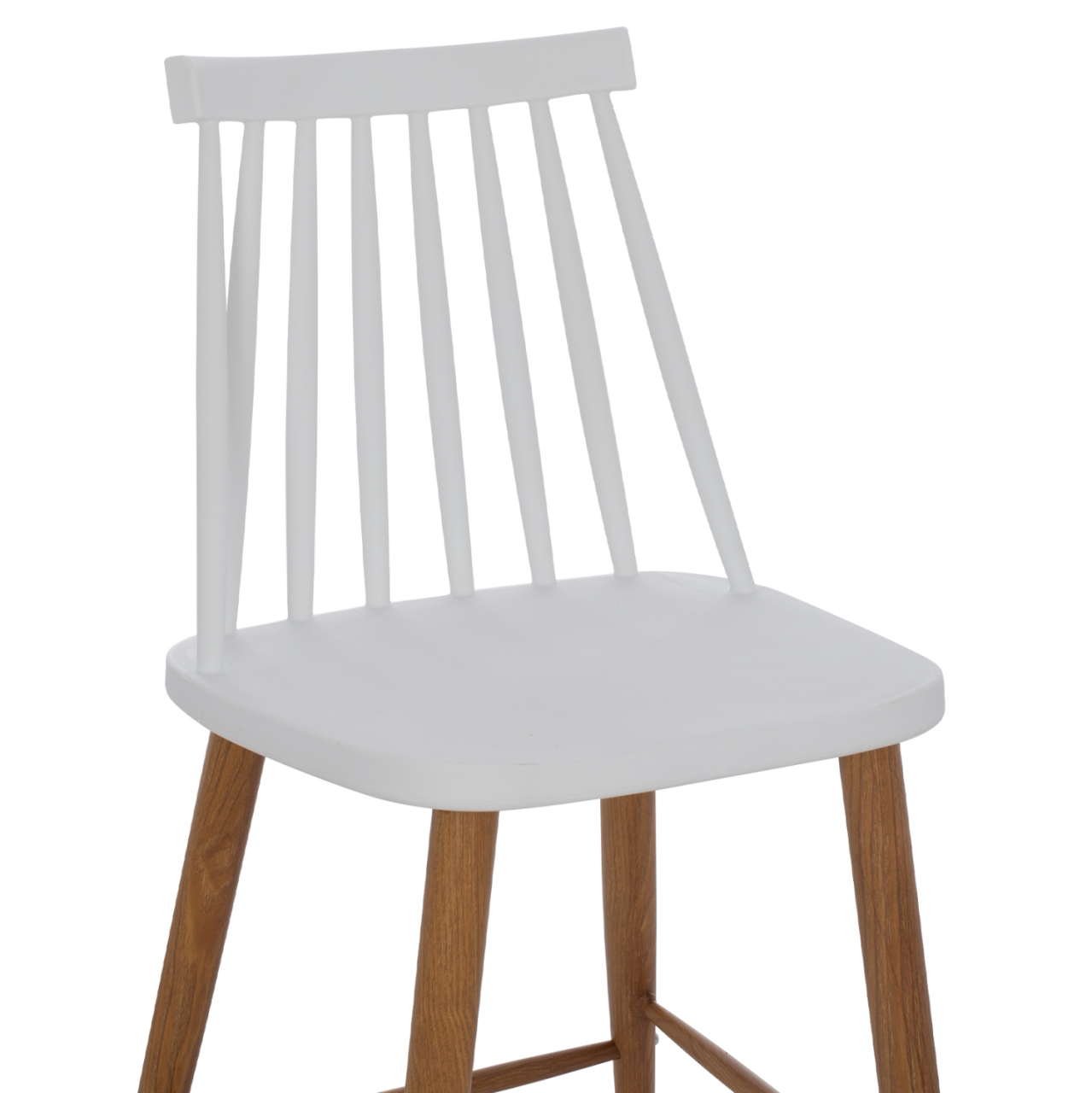 BAR STOOL HM9300.01 WHITE MEDIUM HEIGHT 43x45x97Η [7]