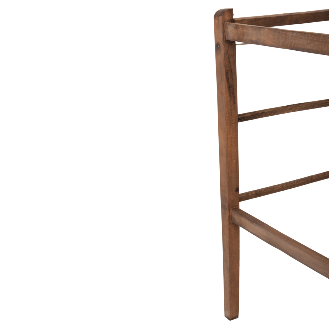 BAR STOOL LUCIUS HM5586.01 BEECH WOOD IMPREGNATED IN WALNUT COLOR 40,5x40x105Hcm.FRAME ONLY [9]